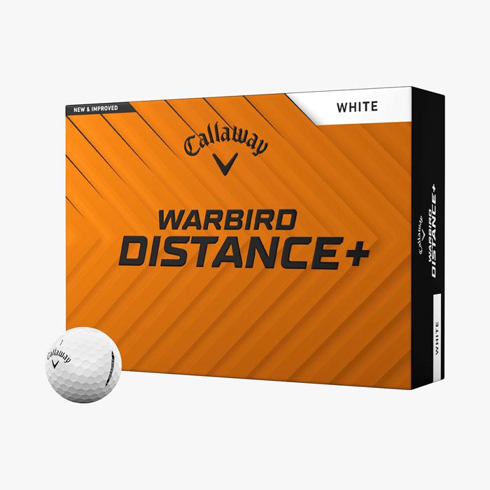 Callaway Warbird Distance+ Golf Balls White