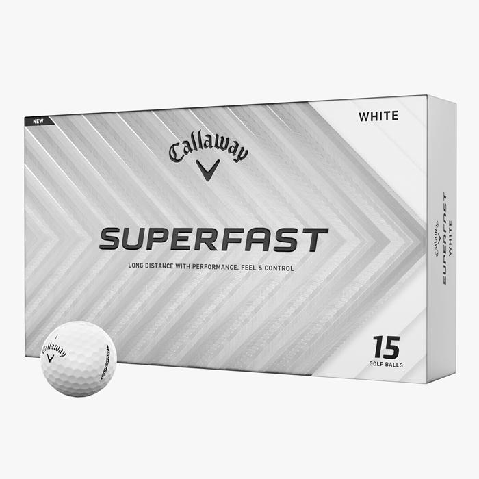 Callaway Superfast 15-Pack Golf Balls White