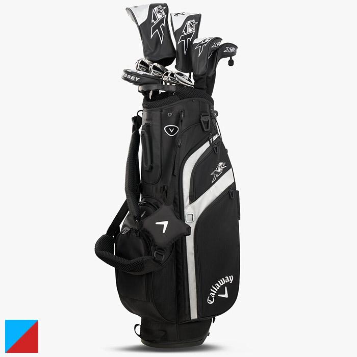 Callaway XR 26 13-Piece Complete Set LH/Black/Silver - Steel/R