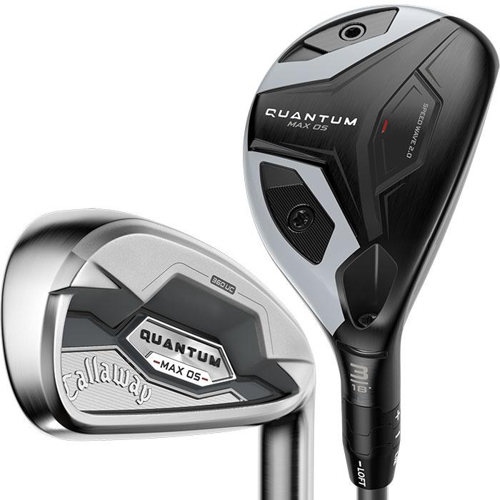 Callaway Quantum Max OS Combo Set LH/5H/6-9P.A/Project X Denali Frost Silver 60 graphite(Standard)/R