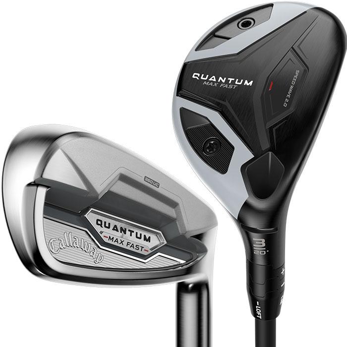 Callaway Quantum Max Fast Combo Set RH/5H/6-9P.A/Mitsubishi Vanquish 50 graphite(Standard)/R2
