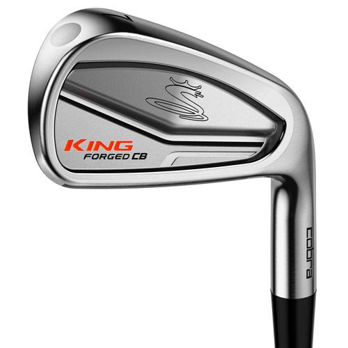 Cobra KING Forged CB Chrome Irons RH/3i/N.S.PRO Modus3 Tour 120 steel/S