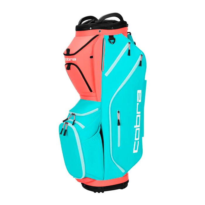 Cobra Ultralight Pro Cart Golf Bag - Team Aqua/Summer Sunset