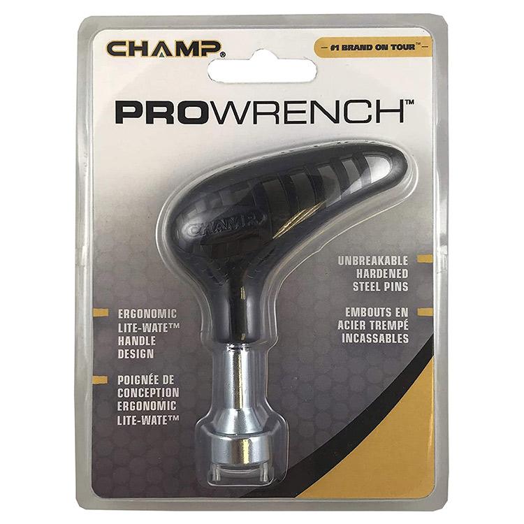 Champ Golf Spikes Pro Wrench Black