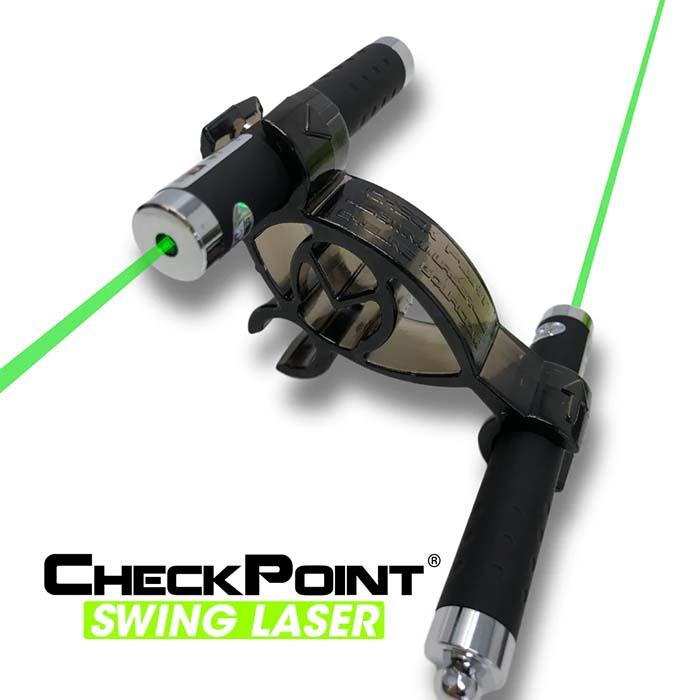 Eyeline Golf Check Point Swing Laser Black