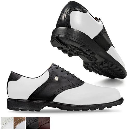 FootJoy Club Professional Spikeless Saddle Shoes - Previous Season Style 12.0/Black /N