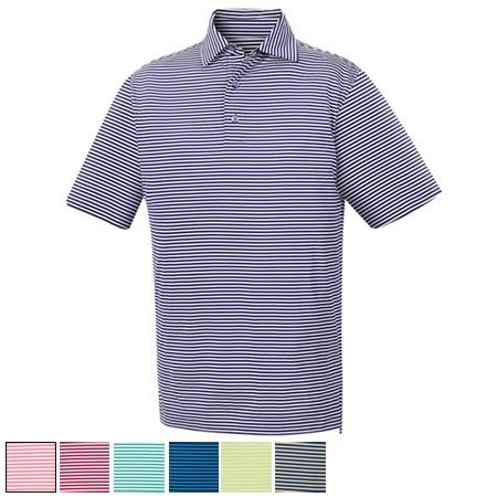 FootJoy ProDry Performance Lisle Feeder Stripe Self Collar 2XL/Navy/White