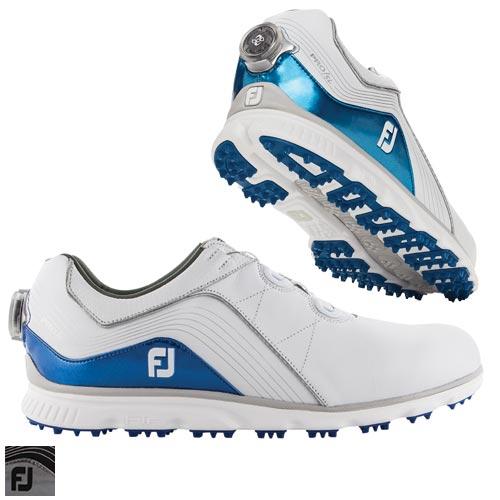 FootJoy PRO/SL BOA Shoes-Previous Season Style 7.5/Black/Silver /M