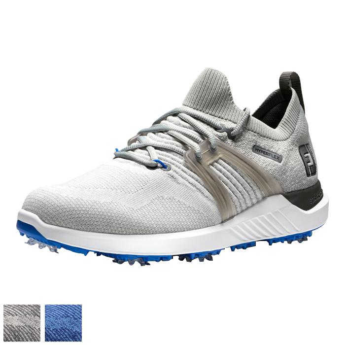 Footjoy Hyperflex Shoes-Previous Season Style 8.0/Gray/White/Blue /M