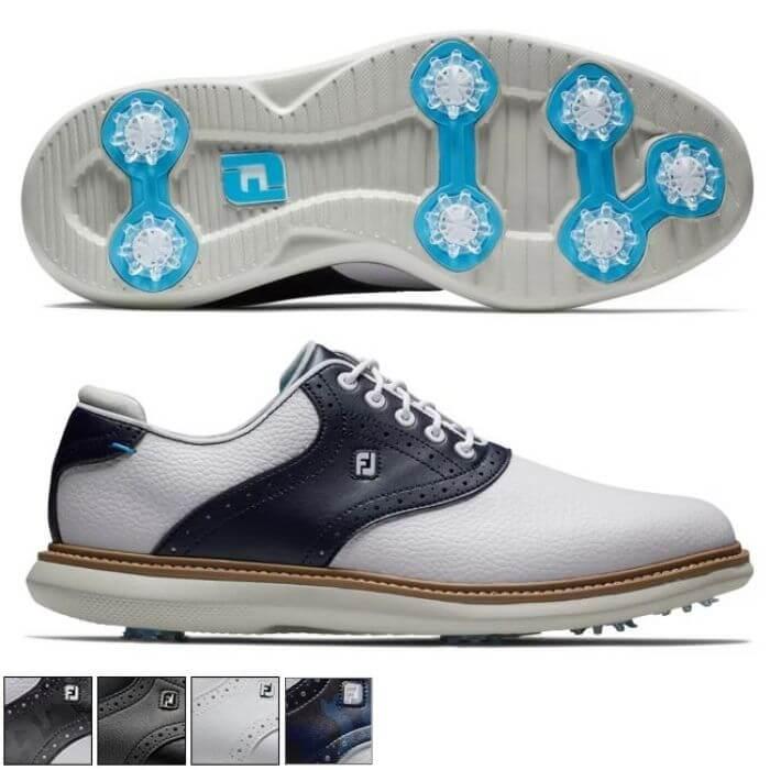 Footjoy Traditions Shoes 12.0/Black/Black/Gray /W