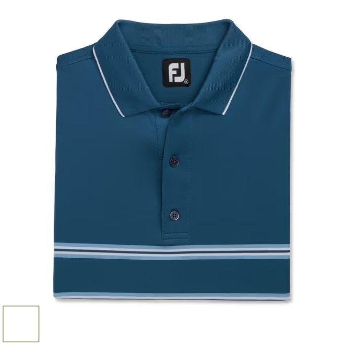 FootJoy Double Band Lisle Knit Collar-Previous Season Style L/Ink