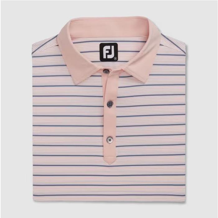 FootJoy Accented Stripe Lisle Self Collar-Previous Season Style L