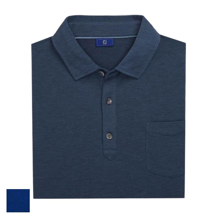 FootJoy Jersey Shirt-Previous Season Style L/Ocean Heather