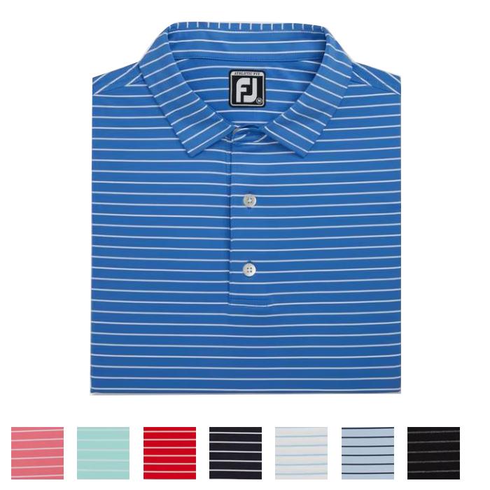 FootJoy Athletic Fit Classic Stripe Self Collar 2XL/Marine / White