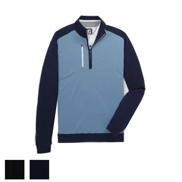 FootJoy Tech Sweater-Previous Season Style L/Navy / Denim