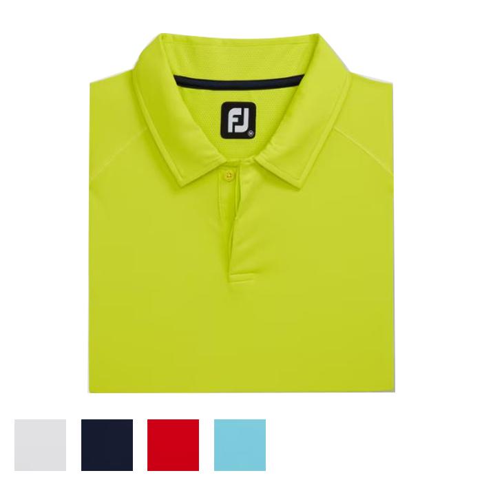 FootJoy HYPR Golf Shirt L/White