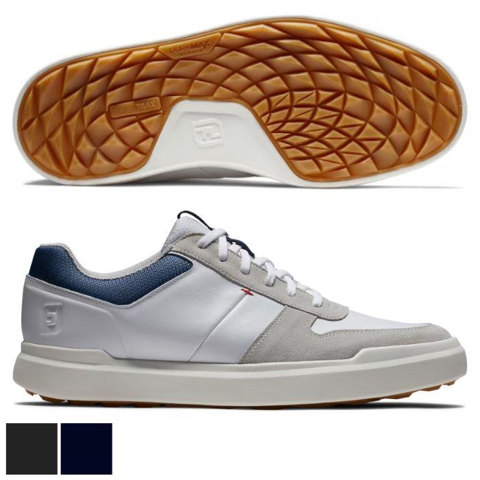 Footjoy Contour Casual Shoes 9.0/White/Grey /M