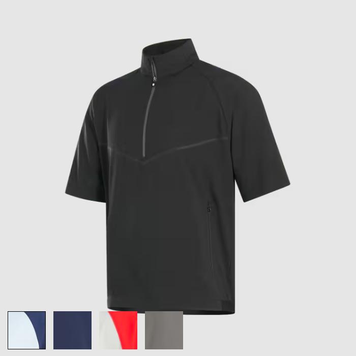FootJoy Zephyr Short Sleeve Windshirt 2XL/Navy