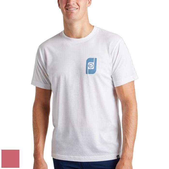 FootJoy Heritage Birdie Graphic Tee L/Nantucket Red