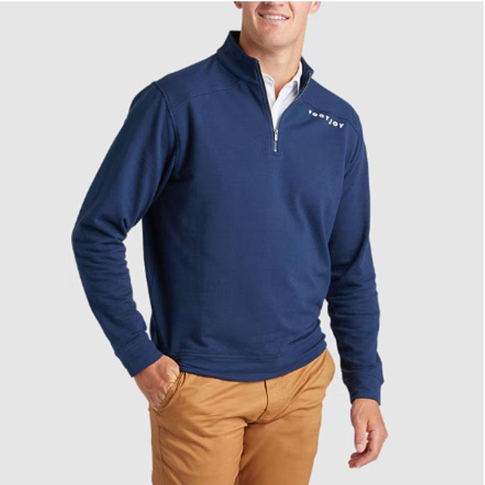 FootJoy Standard Issue Quarter-Zip L/Berm Blue