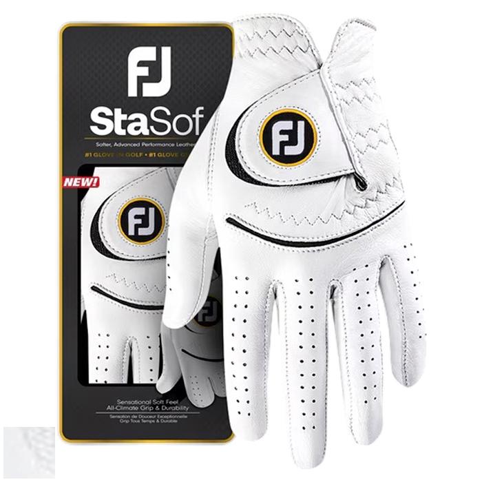 FootJoy StaSof Women Golf Glove L/Pearl / White/Regular Left
