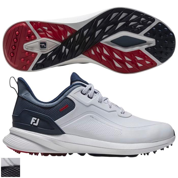 FootJoy Pro/SL Golf Shoes 9.0/White/Sea Glass/Black /Wide