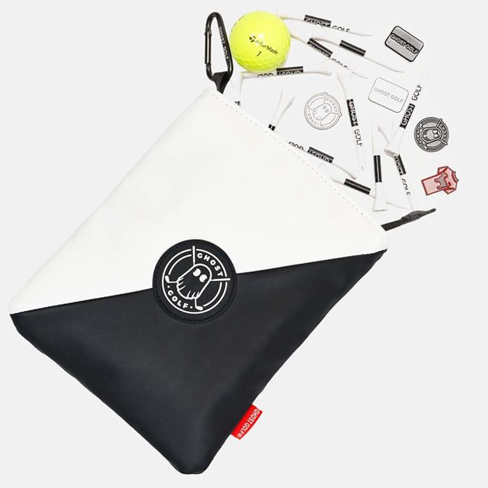 Ghost Golf Golf Utility Pouch - OREO White/Black
