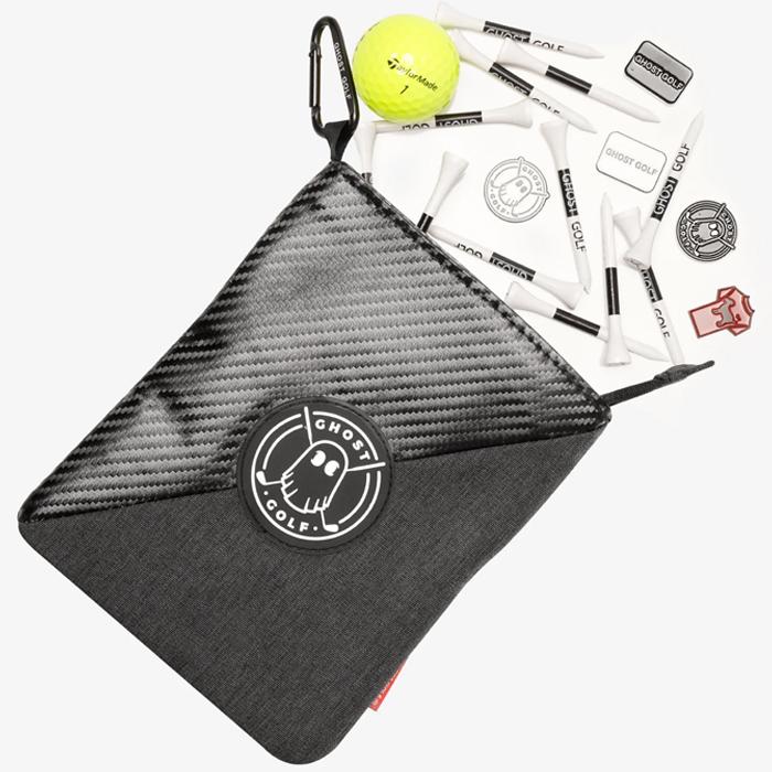 Ghost Golf Golf Utility Pouch - DARK GRAY & CARBON FIBER Dark Gray