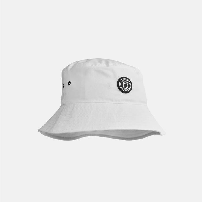 GHOST BUCKET HAT - White L/XL