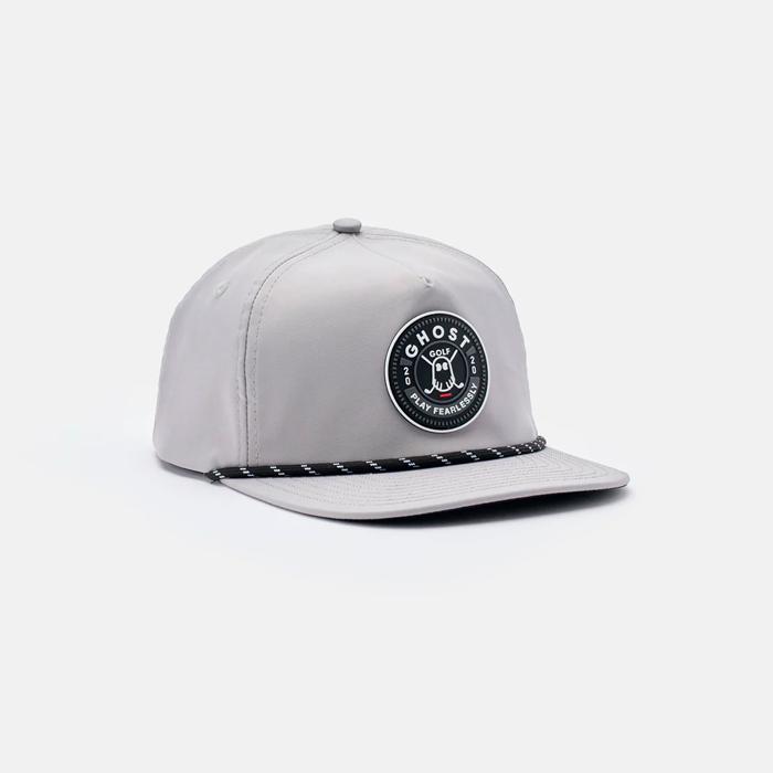 GHOST GG RETRO GOLFER SNAPBACK - Grey