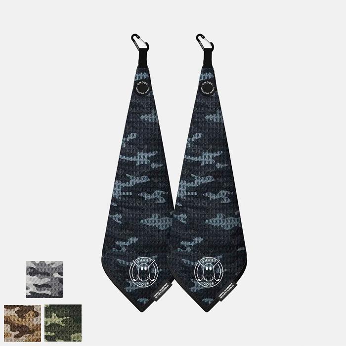 GHOST Magnetic Towel Bundle (2 Greenside) Camo Black Camo