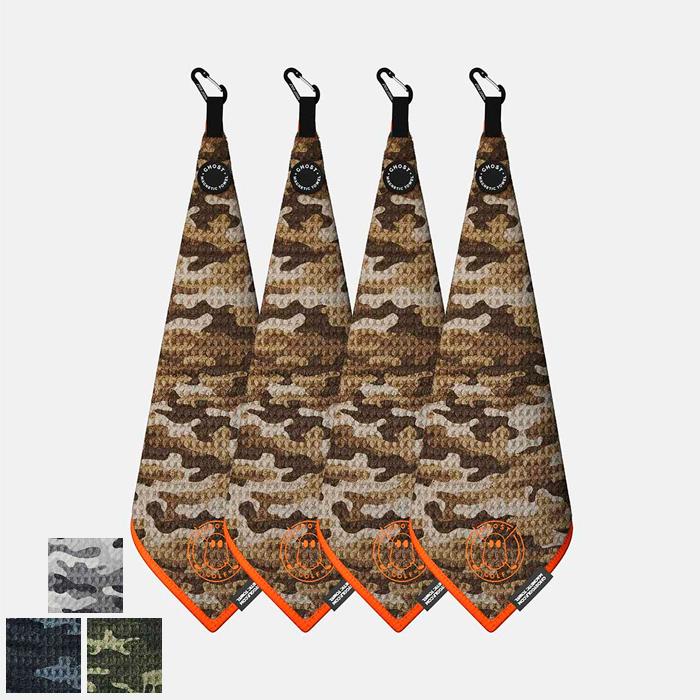 GHOST Magnetic Towel Bundle (4 Greenside) Camo Snow Camo