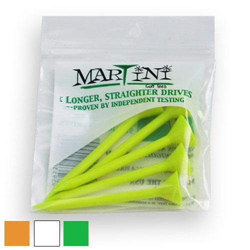Martini Tees Martini Golf Tees (Package of 5) Assorted Colors