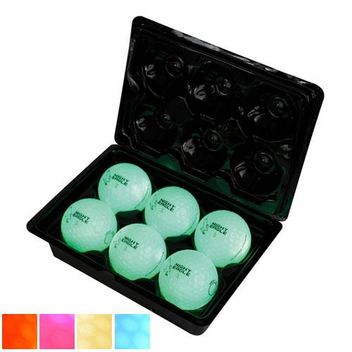 Night Eagle Light Up Golf Balls (6 Pack) White (23703)