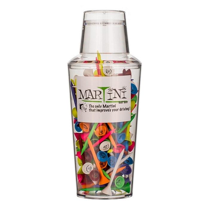 Martini Tees Large Shaker 150 Tees Assorted Colors