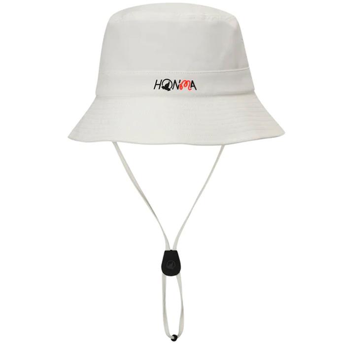 Malbon x Honma Men's Bucket Hat - White