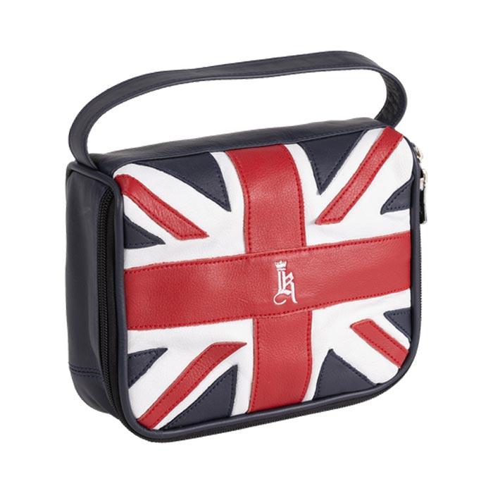 Links & Kings Limited Edition British Flag Travel Kit RED/WHITE/BLUE