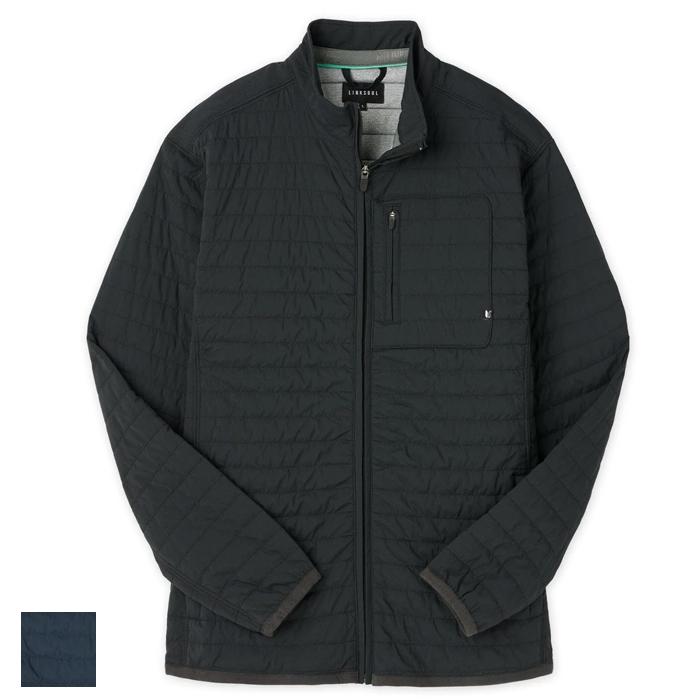 Linksoul Bandon PrimaLoft Quilted Full-Zip Jacket S/navy