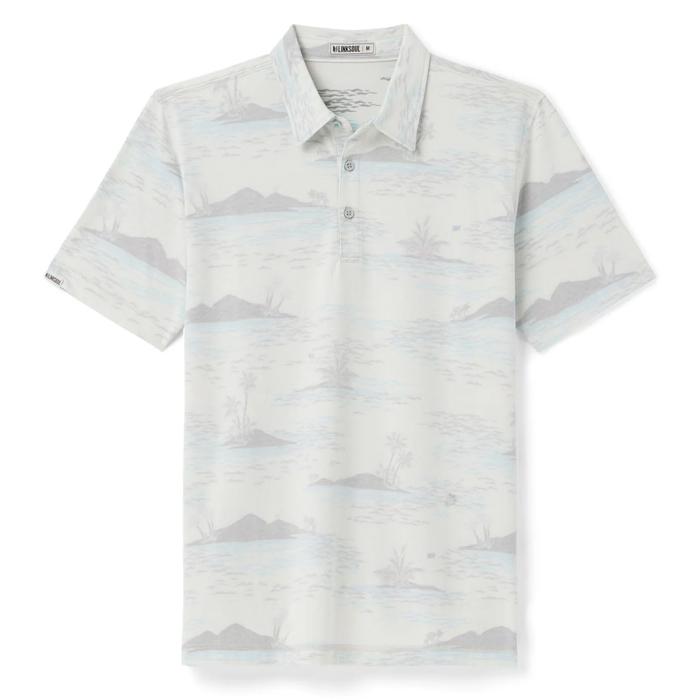 Linksoul Printed Tremont Polo S/horizon pacific islands