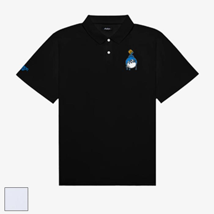 Malbon Swing Oil Performance Pique Polo XL/Black