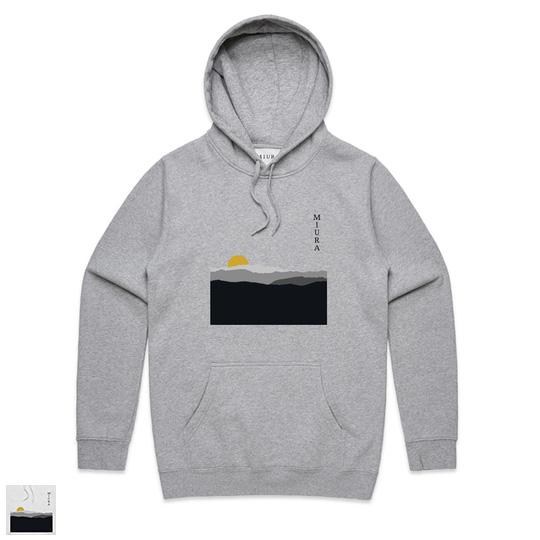 Miura Drifter Hoodie S/Light Grey