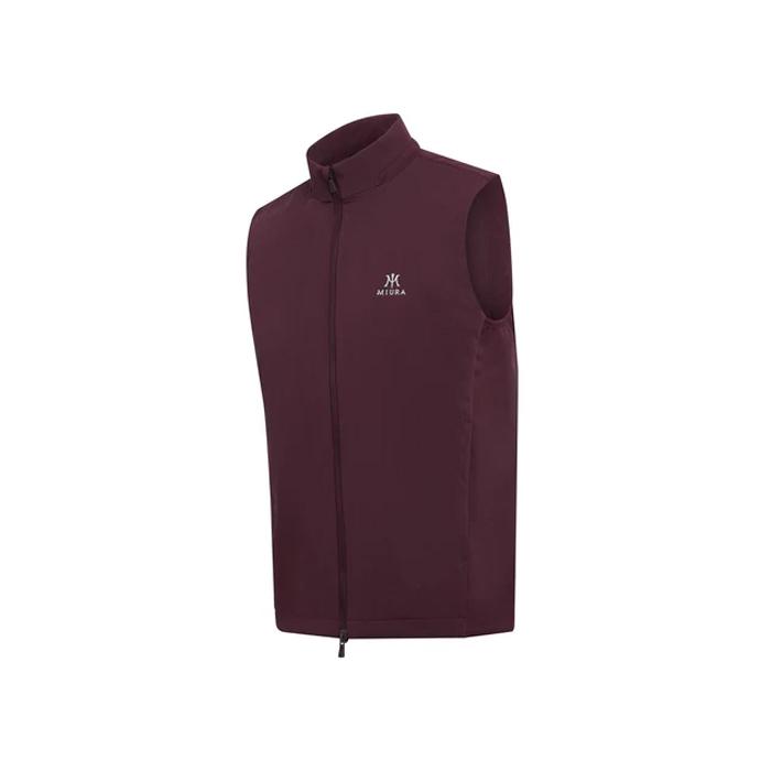 Miura King Vest M/Dark Claret