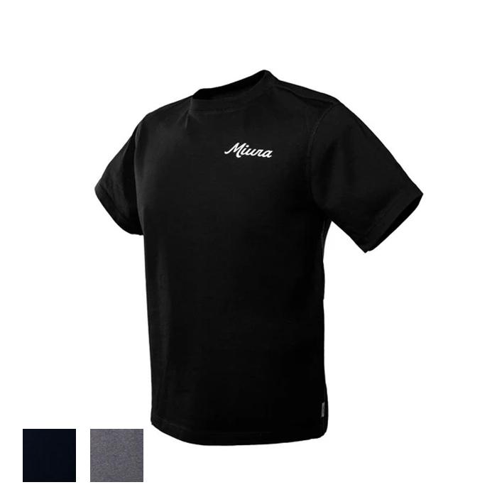 Miura Samurai Script Tee M/Navy