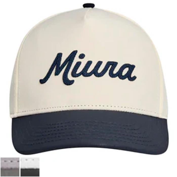 Miura Modern Script Two-Tone Hat Grey/Grey
