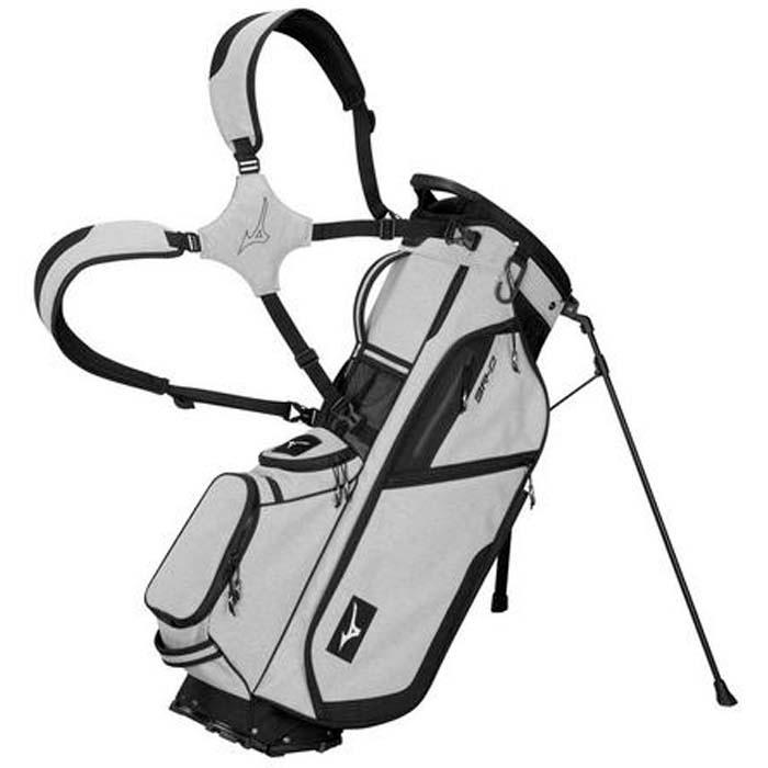 Mizuno BR-D4 Stand Golf Bag - HEATHERED GREY (9595)