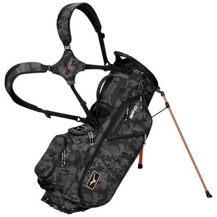 Mizuno BR-D4 Stand Golf Bag - BLACK CAMO-COPPER (BC75)
