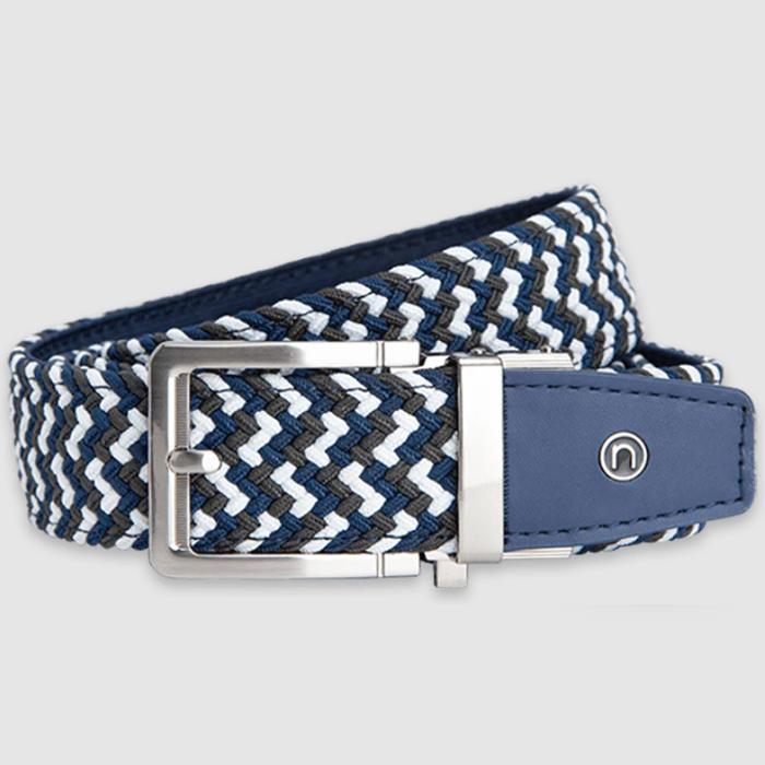 Nexbelt Braided Anchor Golf Belt 1 3/8 Inches Strap/NAVY