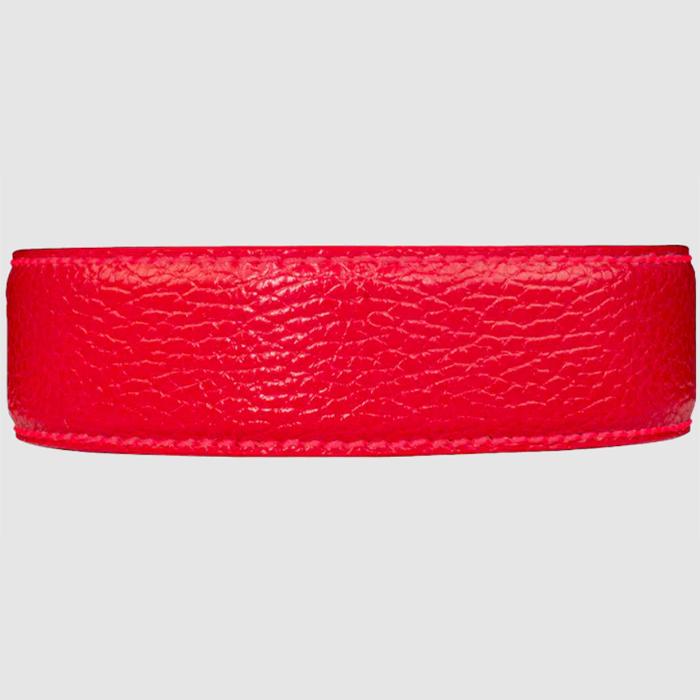 Nexbelt Pebble Grain Sunday Red 2.0 Strap Red