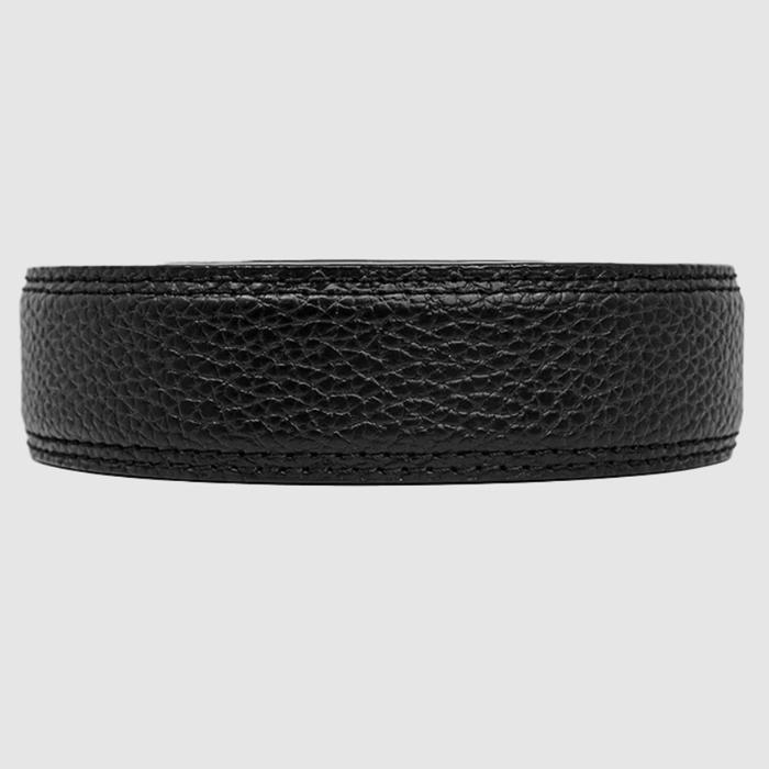 Nexbelt Pebble Grain Pitch Black 3.0 Strap Black