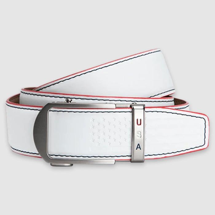 Nexbelt Anthem White Golf Ratchet Belt White